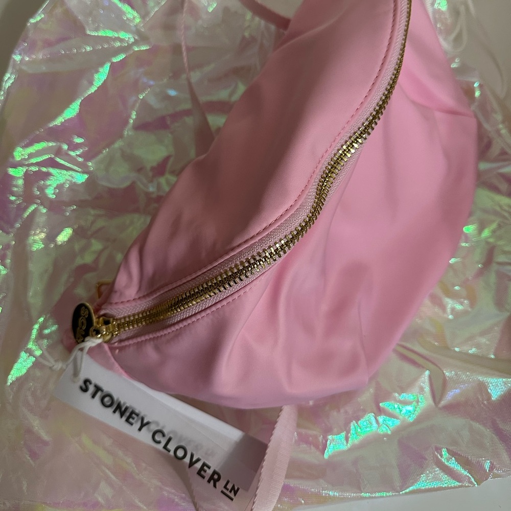 Stoney Clover Lane Jumbo Fanny Pack Flamingo Pink